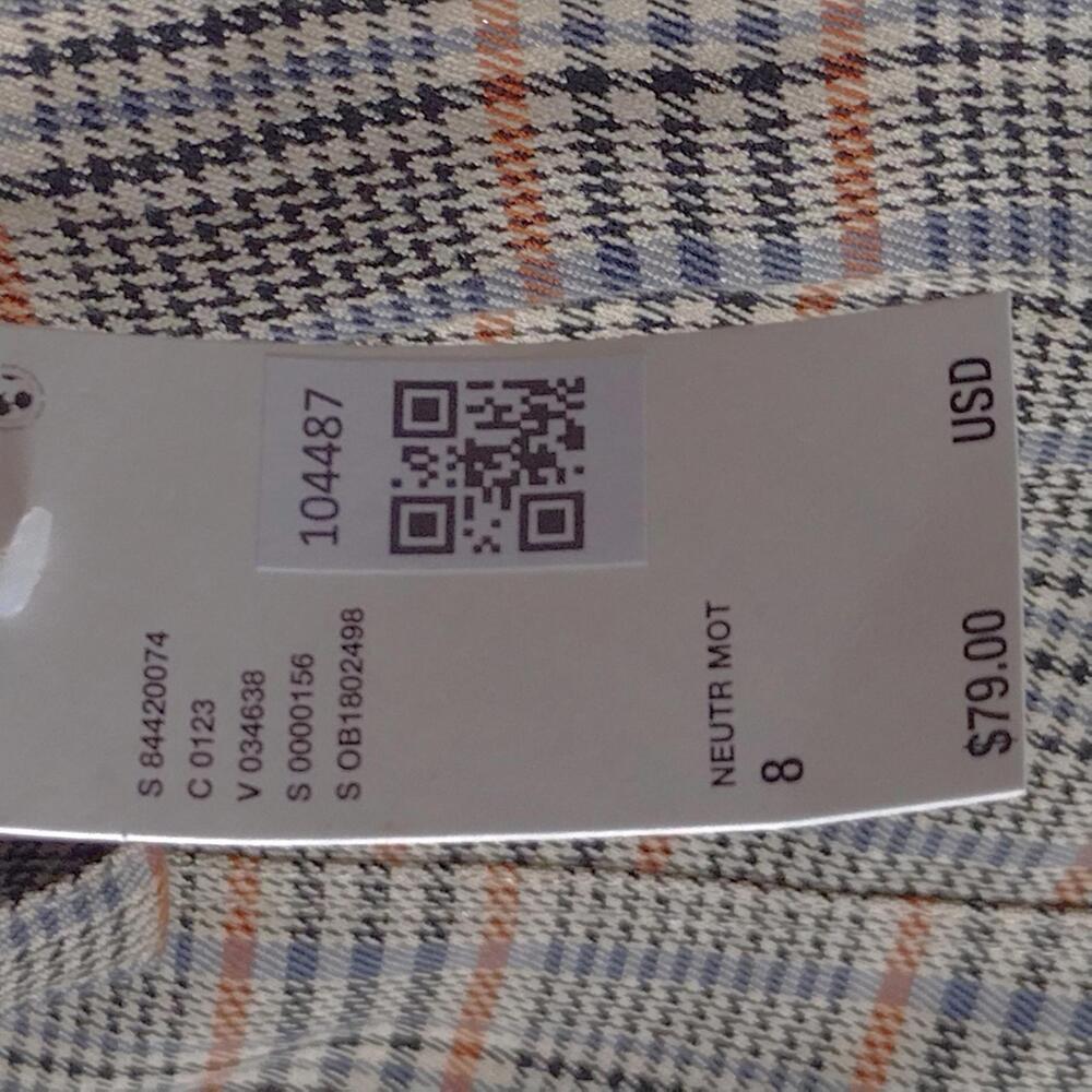 NWT Urban Outfitters Women's Multicolor Pants Size 8 - Picture 6 of 10